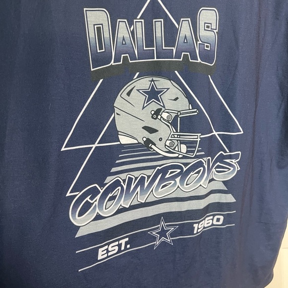 NFL Blue Dallas Cowboys Men's T-Shirt Collectors Item Sise Medium - Picture 5 of 17